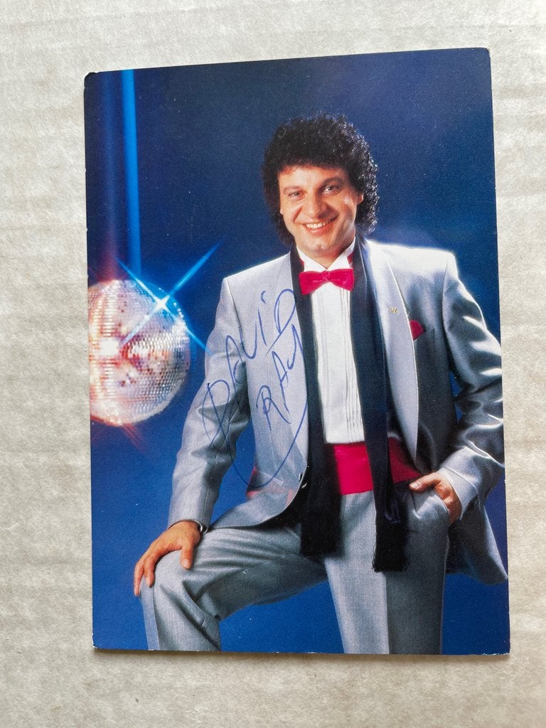 ansichtkaart / kaart van David Ray met handtekening., Verzamelen, Verzenden, 1980 tot heden, Sterren en Beroemdheden