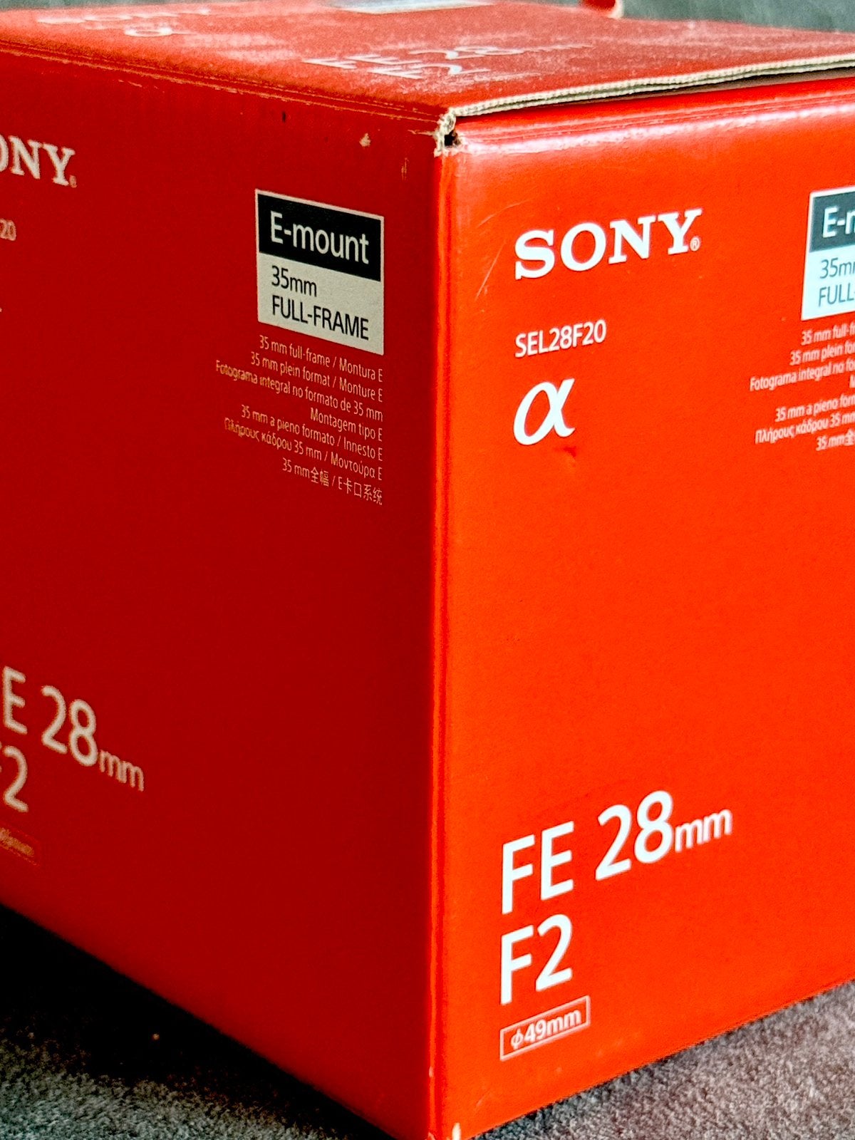 Sony FE 28mm F2 E-mount Full-Frame lens, Audio, Tv en Foto, Fotografie | Lenzen en Objectieven, Ophalen, Sony E-mount, Sony, Autofocus