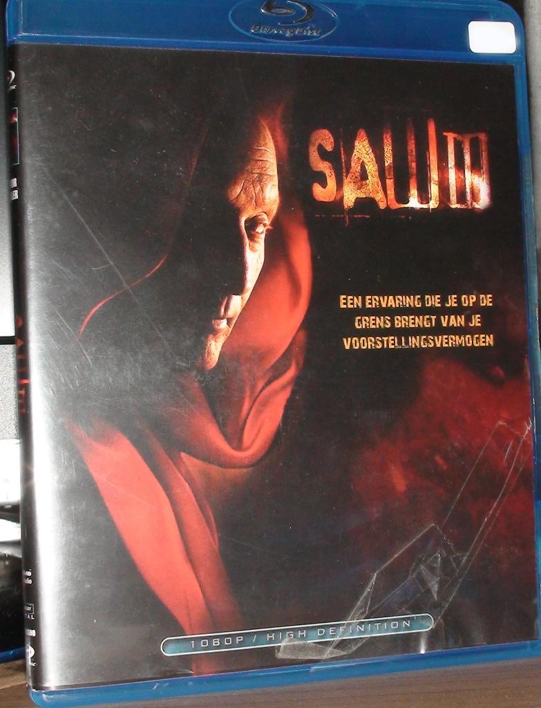 blu ray saw 3, Ophalen of Verzenden, Zo goed als nieuw, Horror