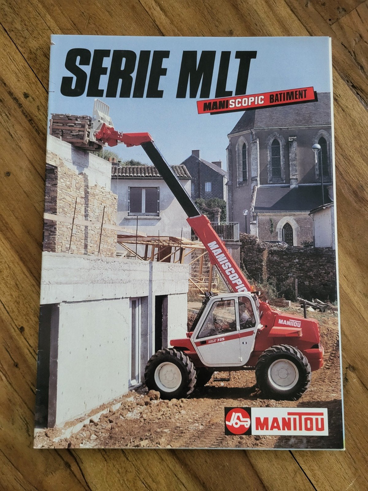 Manitou MLT verreiker folder, Ophalen of Verzenden, Zo goed als nieuw