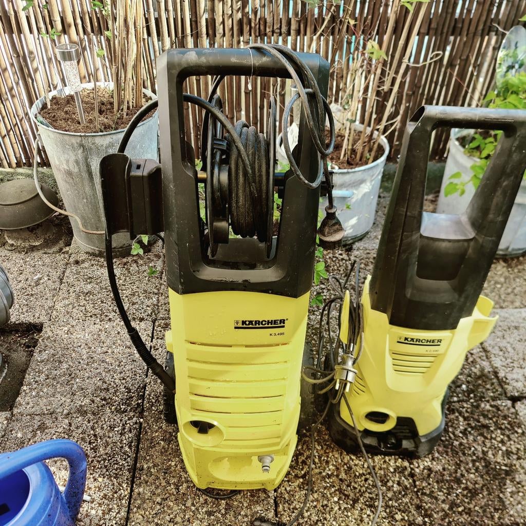 karchers defect, Tuin en Terras, Hogedrukreinigers, Ophalen, Gebruikt, Elektrisch