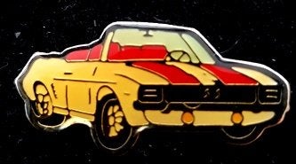 Chevrolet Camaro SS pin- epoxy, Verzenden, Nieuw, Transport, Speldje of Pin