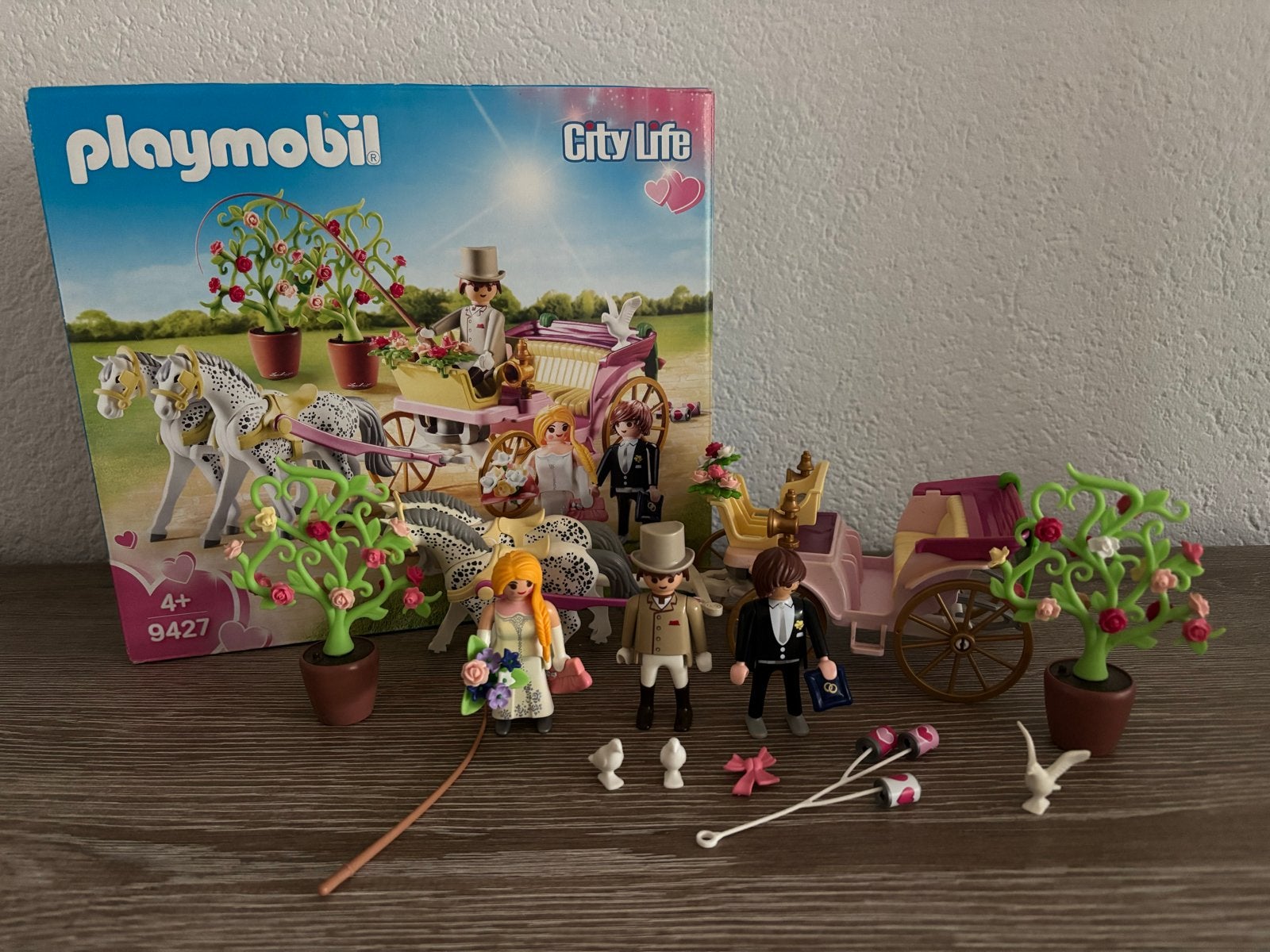 Playmobil City Life Bruiloft Koets (9427), Complete set, Voertuig, Ophalen of Verzenden, Zo goed als nieuw