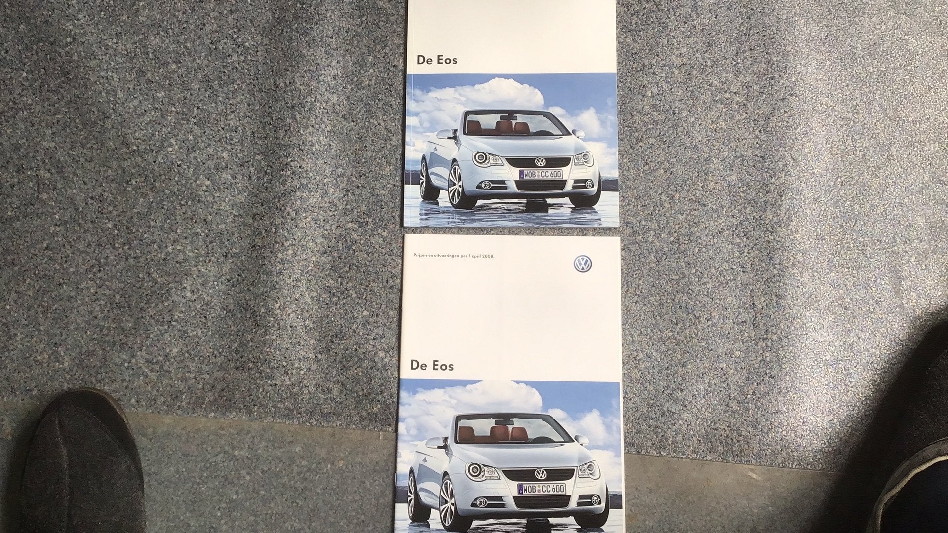 VOLKSWAGEN EOS FOLDERS” DE DIKKE EN DE DUNNE” FOLDERS 2007-6, Nieuw, Diverse auteurs, Ophalen of Verzenden, Volkswagen