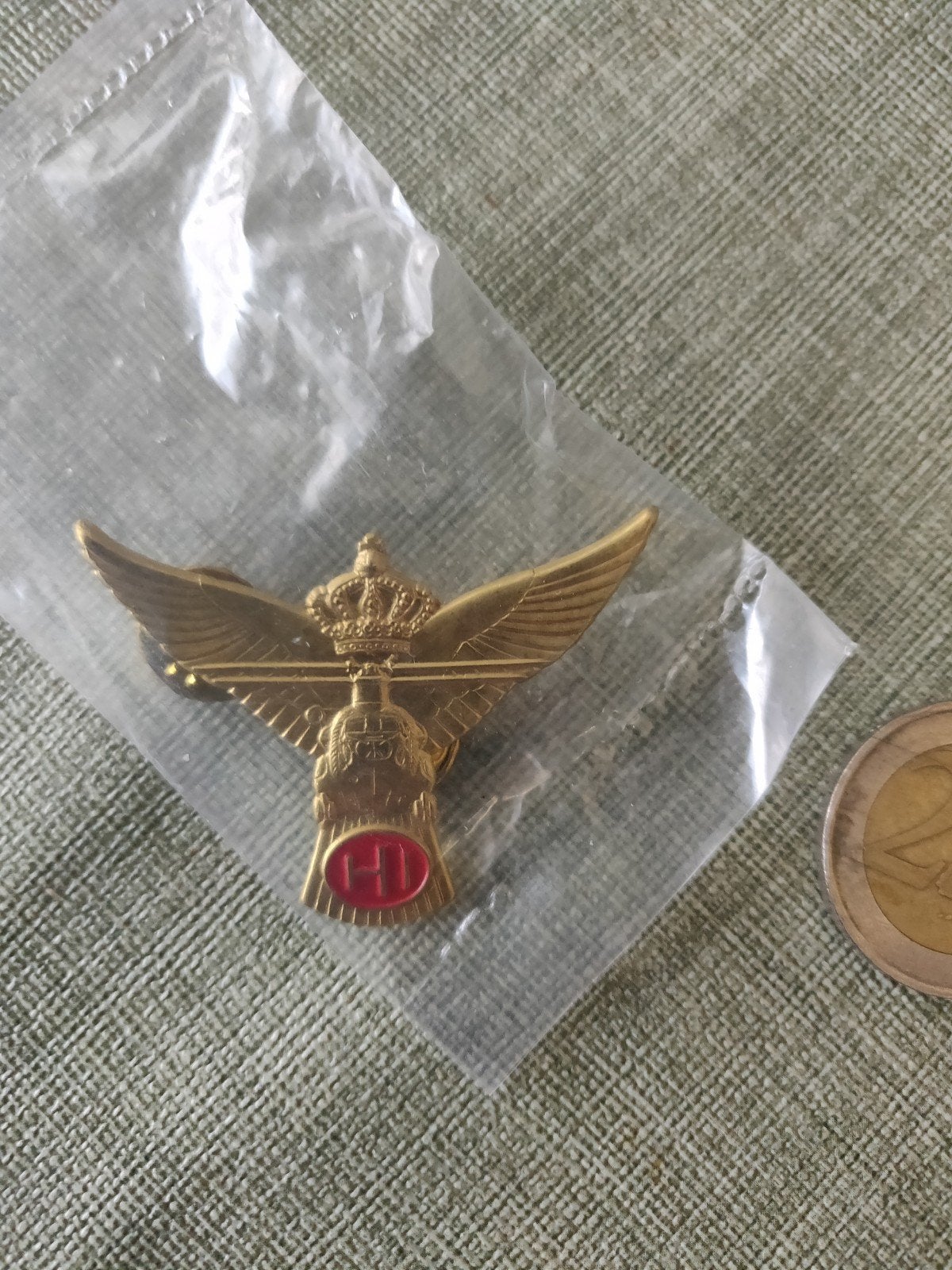 vaardigheid embleem HI, Ophalen of Verzenden, Landmacht, Nederland, Embleem of Badge