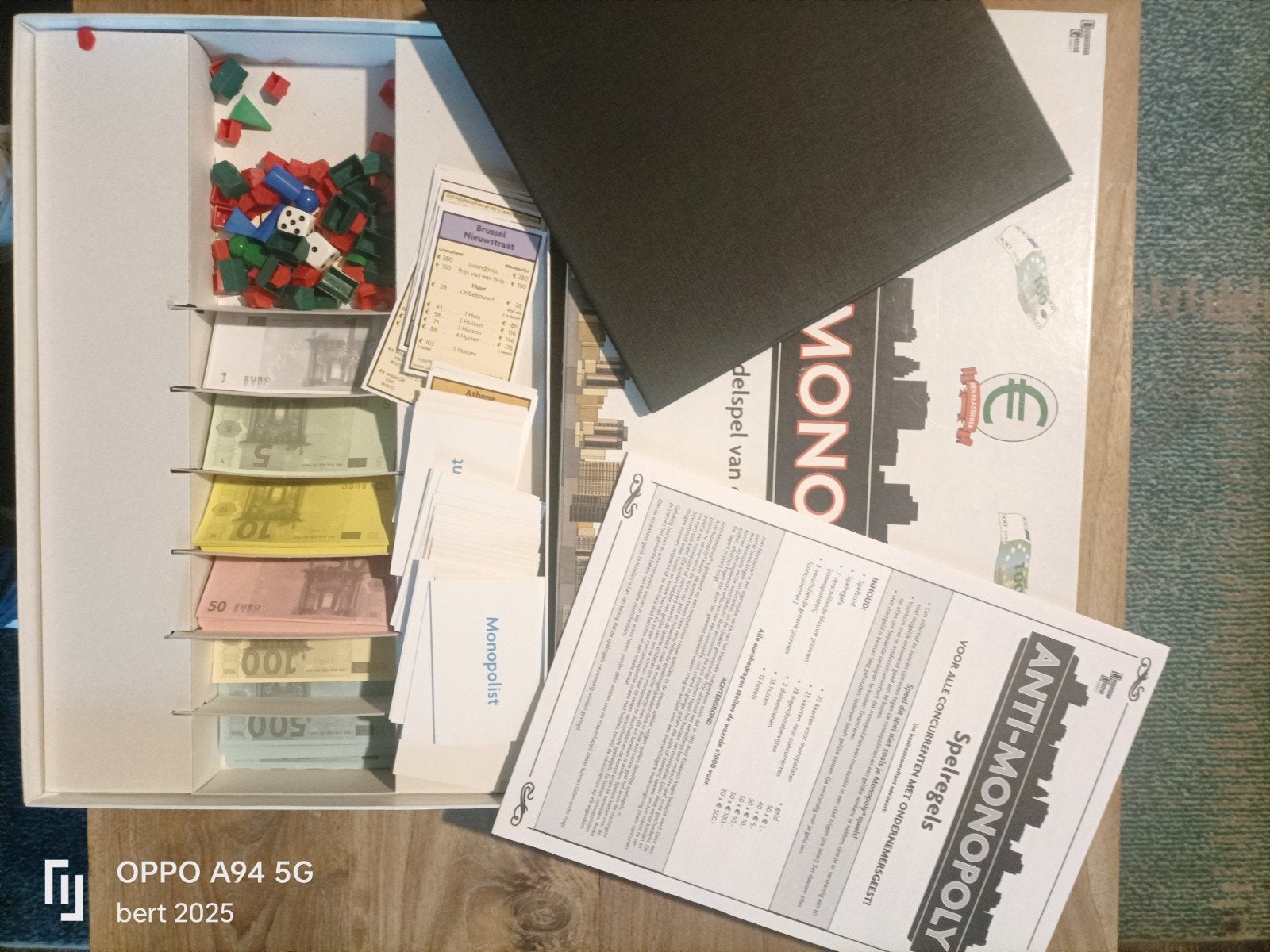 Anti-Monopoly bordspel - Compleet en in goede staat, Een of twee spelers, Ophalen of Verzenden, Zo goed als nieuw, University Games