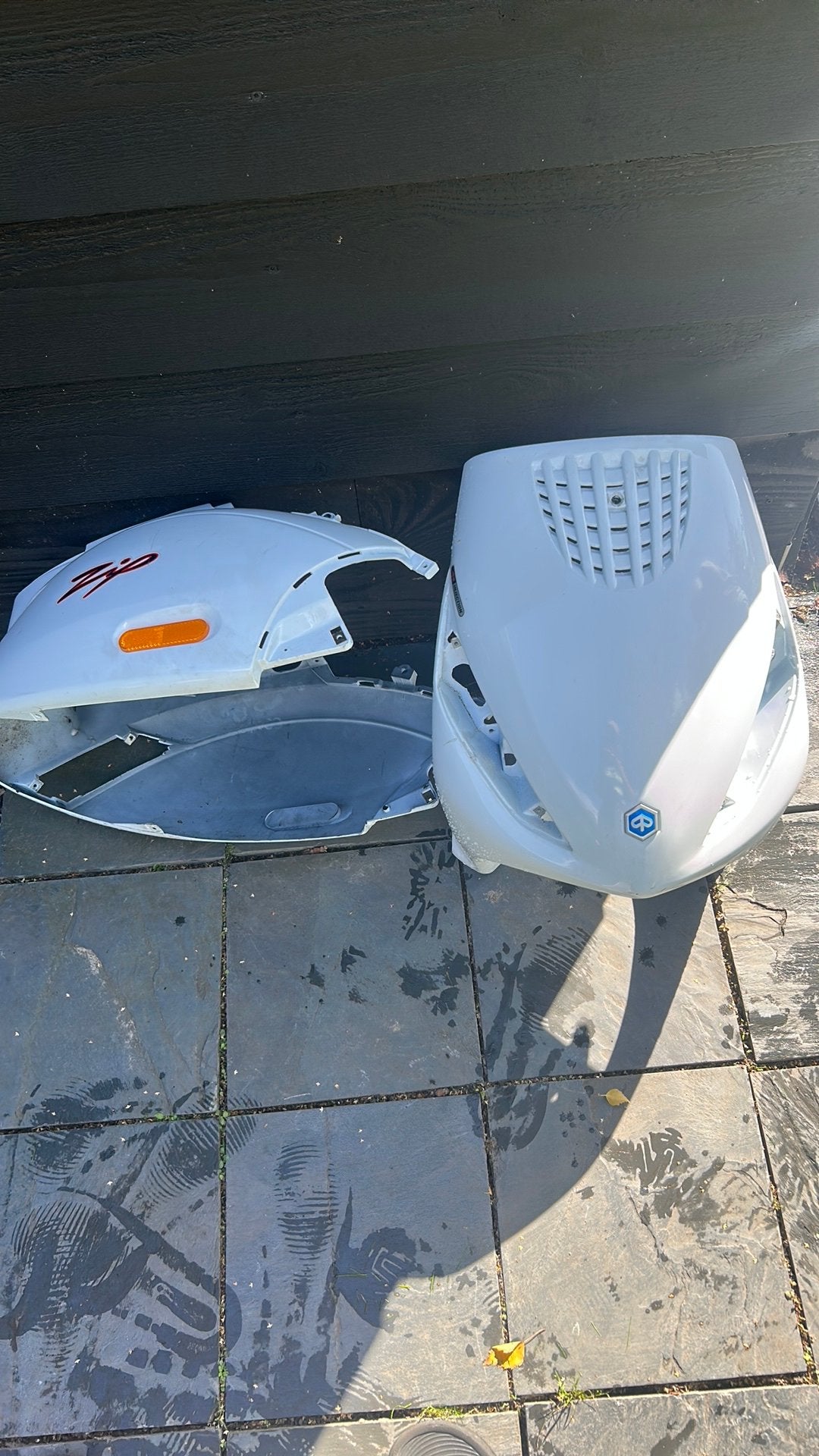 Zip 2000 wit kappen set, Ophalen of Verzenden, Zo goed als nieuw, Kap, Piaggio