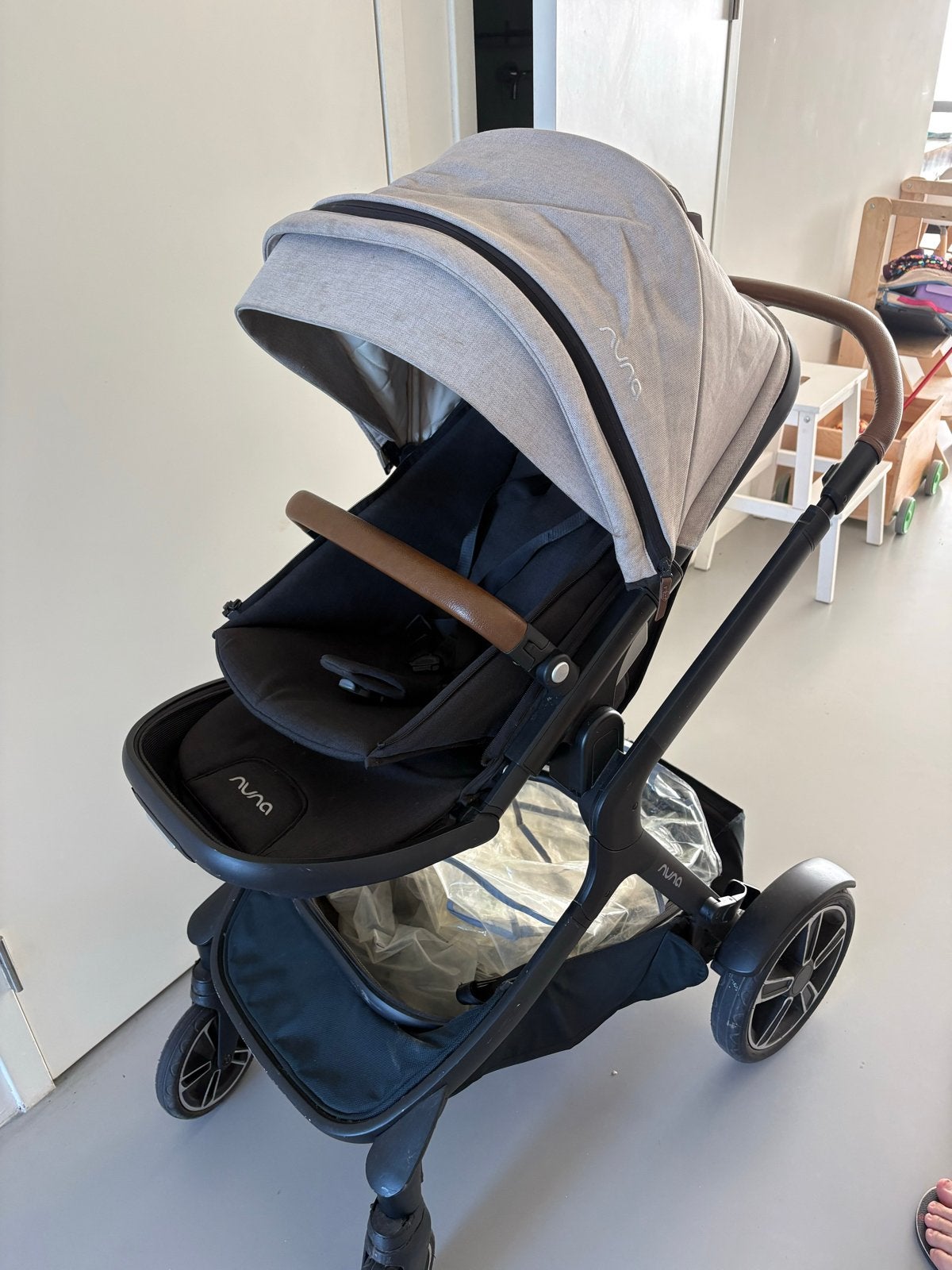 Demi Grow kinderwagen met extra’s, Zo goed als nieuw, Met autostoeltje, Ophalen, Kinderwagen