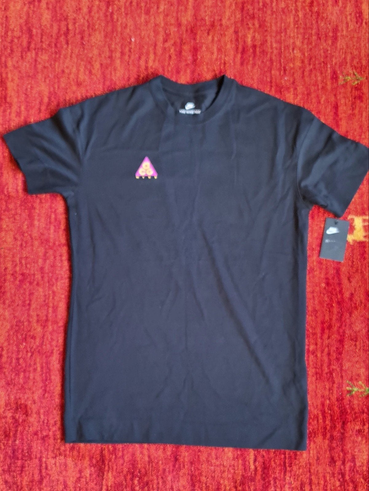Nike ACG T-shirt donker blauw Maat M - nieuw, Maat 48/50 (M), Zwart, Ophalen of Verzenden, Zo goed als nieuw