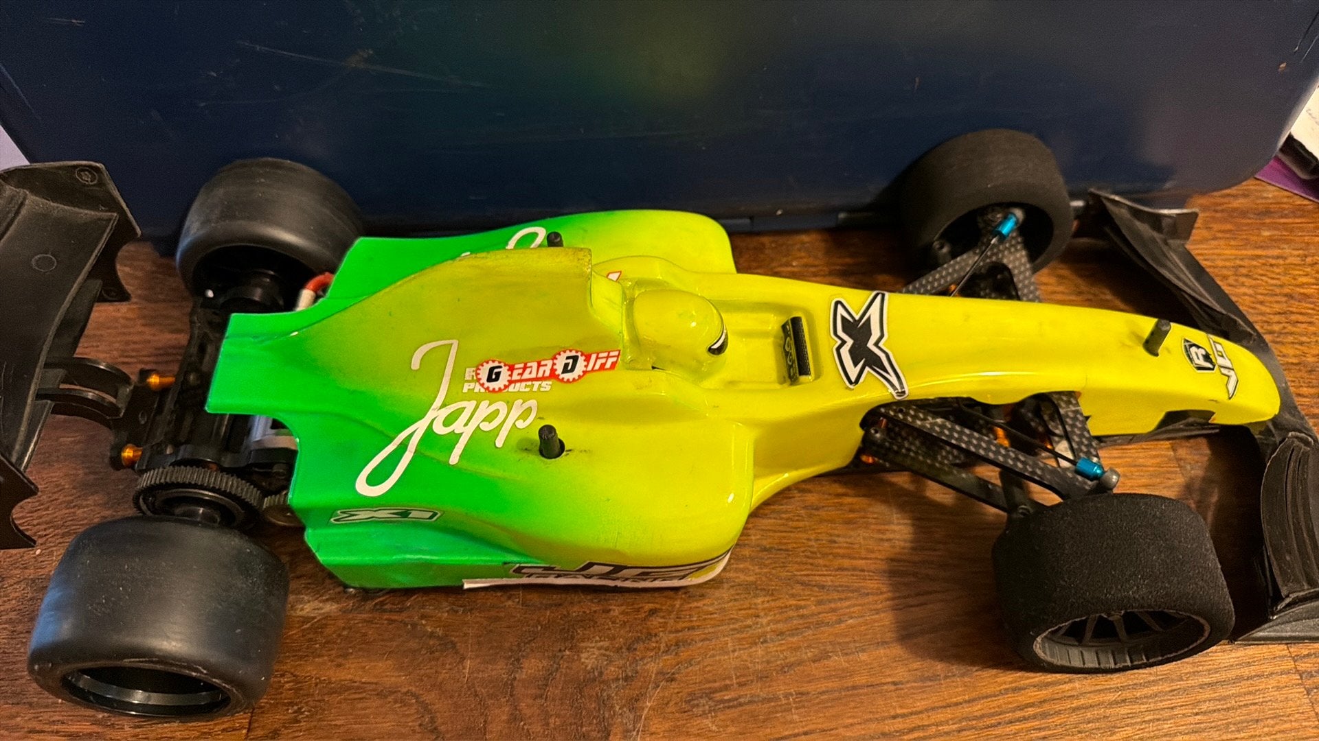 Xray F1  met powerhd servo kijk foto nu 175 weg is weg, Elektro, B, Ophalen of Verzenden, Schaal 1:10