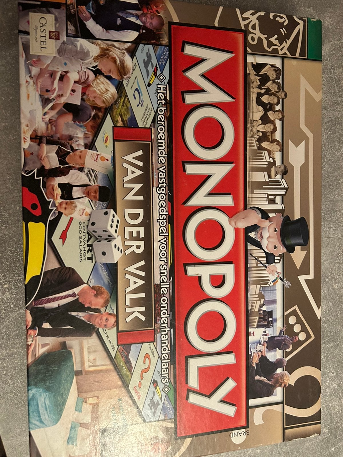 Monopoly Van der Valk Editie – compleet, Ophalen, Zo goed als nieuw