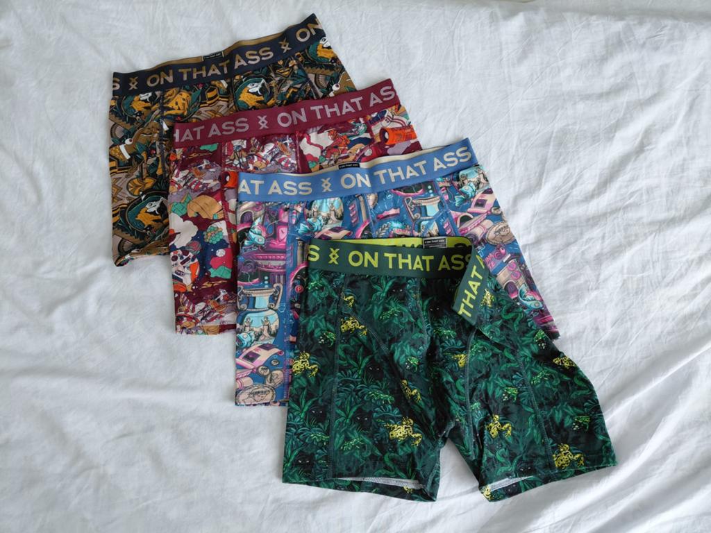On That Ass Boxers maat S- Eenmalig gewassen en nieuw, Kleding | Heren, Ondergoed, Ophalen of Verzenden, Overige kleuren, Boxer