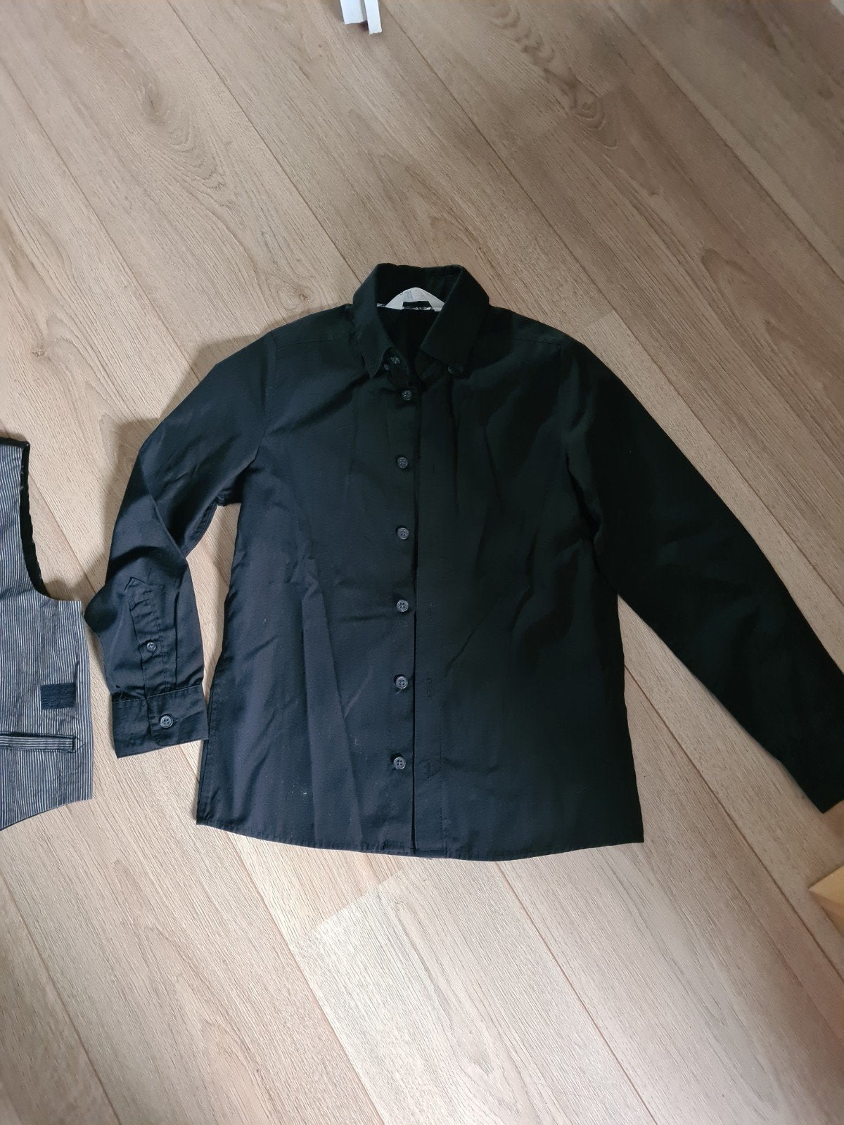 H&M blouse/overhemd maat 128/134, H&M, Overhemd of Blouse, Ophalen of Verzenden, Zo goed als nieuw