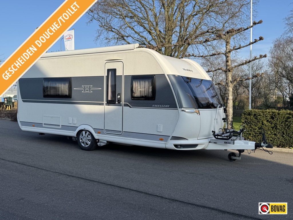 Hobby Excellent 540 WLU Mover,Luifel,Airco,Sateliet vol, Caravans en Kamperen, Caravans, Bedrijf, tot en met 4, 1250 - 1500 kg
