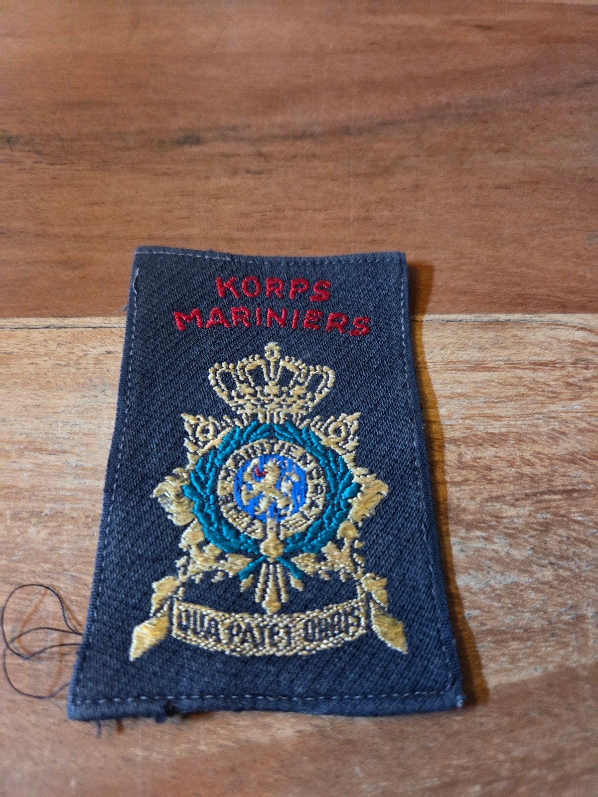 mariniers embleem, Ophalen of Verzenden, Marine, Nederland, Embleem of Badge