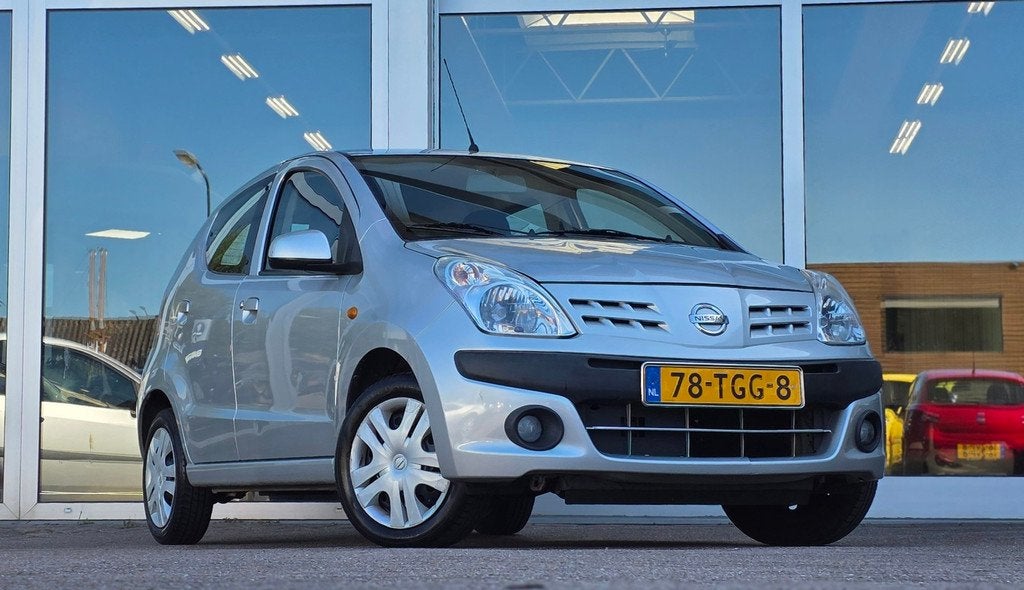 Nissan Pixo 1.0 Acenta Trekhaak Nieuwe APK Garantie, Auto's, Nissan, Voorwielaandrijving, Euro 5, Stof, Gebruikt