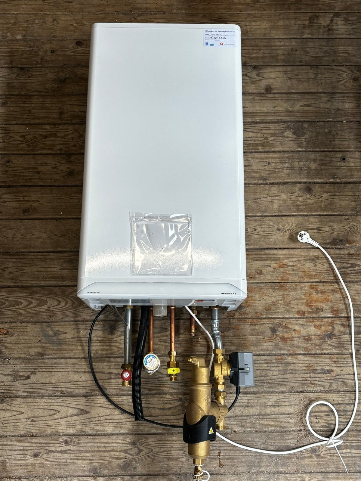 Intergas Xtreme 36 (CW5) 2024 + Honeywell Lyric T6, Ophalen, 30 tot 80 cm, Hoog rendement (Hr), Cv-ketel of Combi-ketel