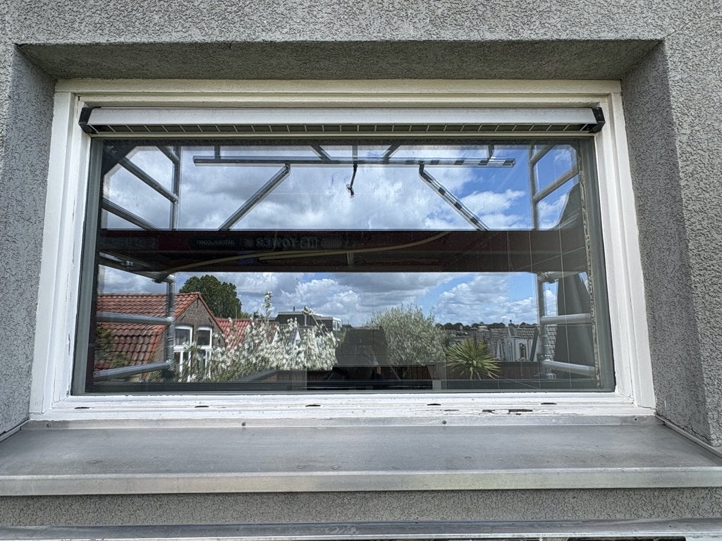 kozijn met glas, Gebruikt, Raamkozijn, Inclusief glas, 75 tot 150 cm