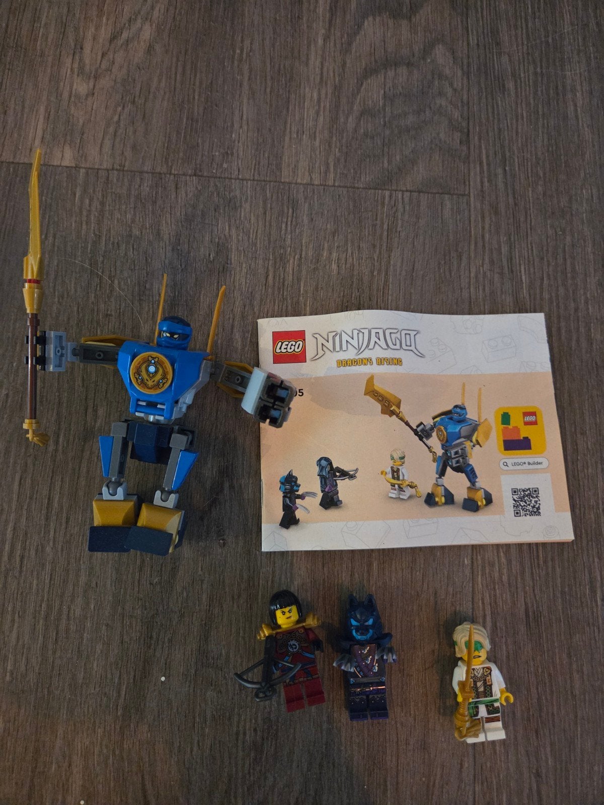 LEGO Ninjago Dragons Rising Jay's Titan Mech, Ophalen, Gebruikt, Overige merken