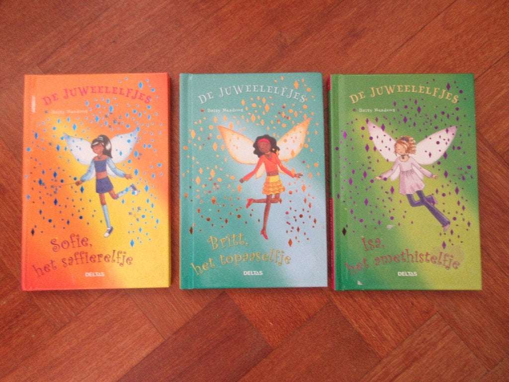 3 x boeken De Juweelelfjes  Avi M4 / E4, Ophalen of Verzenden, Gelezen, Fictie algemeen