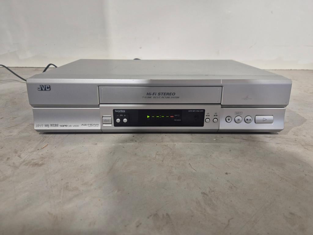 Jvc hr v600 video recorder vhs., Audio, Tv en Foto, Videospelers, Jvc, Gebruikt, Onbekend, Ophalen of Verzenden