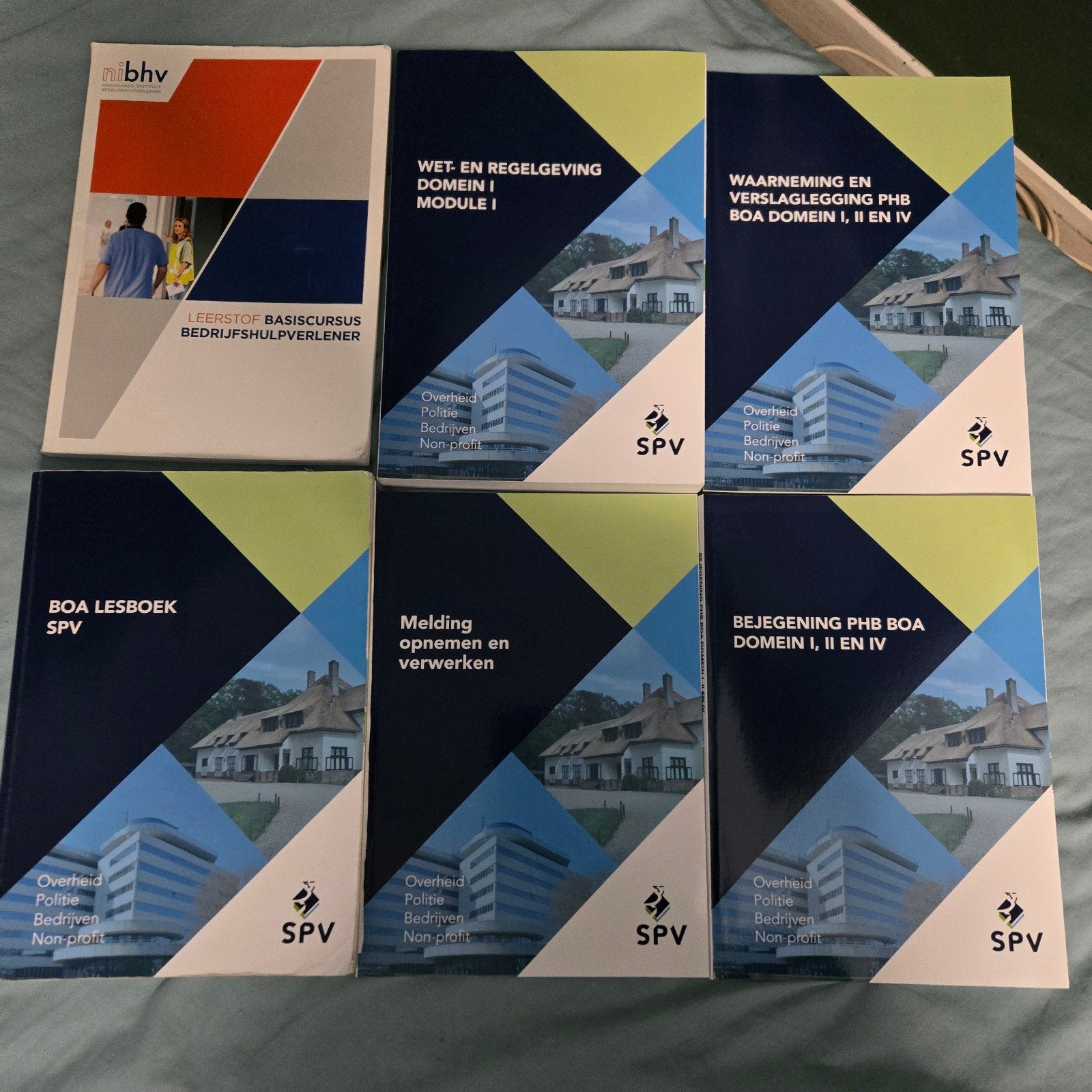 SPV BOA Handhaving Lesboeken en BHV Leerboek - Complete Set, Boeken, Diverse auteurs, Ophalen of Verzenden, Zo goed als nieuw