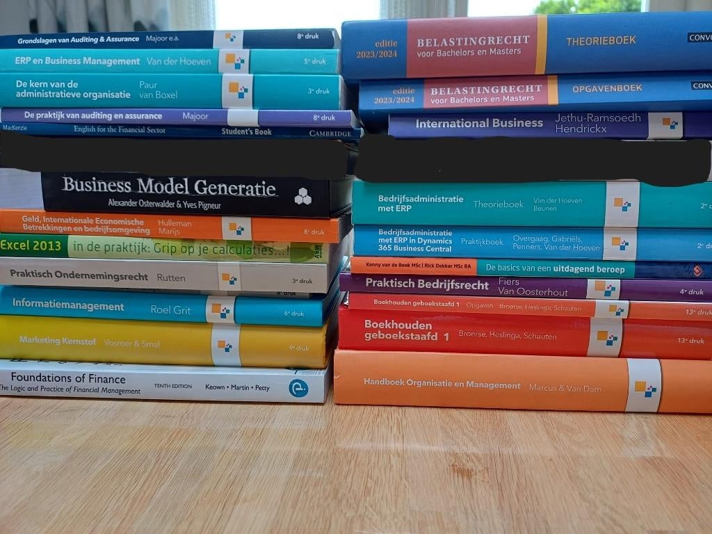 Studieboeken HBO Accountancy, Ophalen of Verzenden, Beta, Zo goed als nieuw, HBO