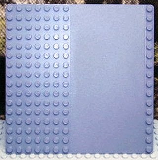 Lego Dark Bluish Gray Baseplate, Road 16 x 16, Lego, Ophalen of Verzenden, Grondplaat, City