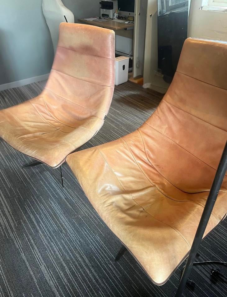 2 mooie designer stoelen Bodilson draaifauteuil, Ophalen