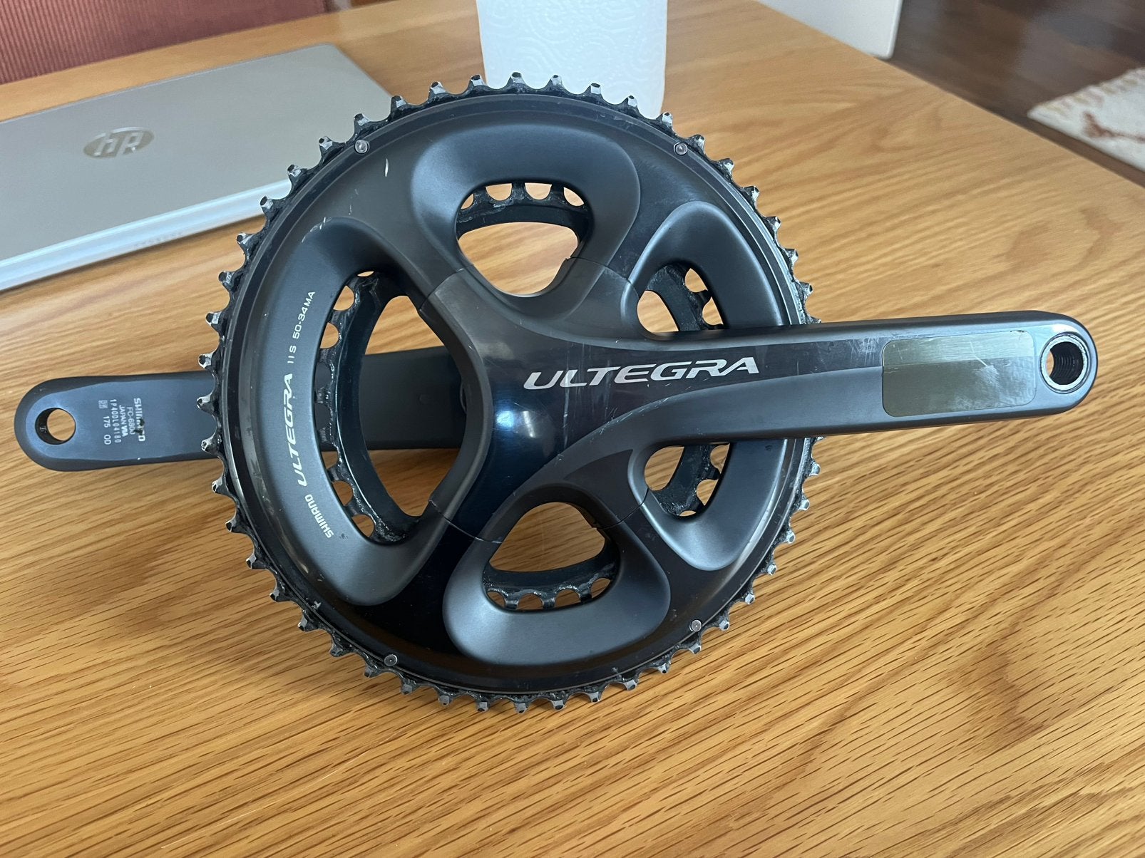 Shimano Ultegra crankstel 50/34, Ophalen of Verzenden, Zo goed als nieuw