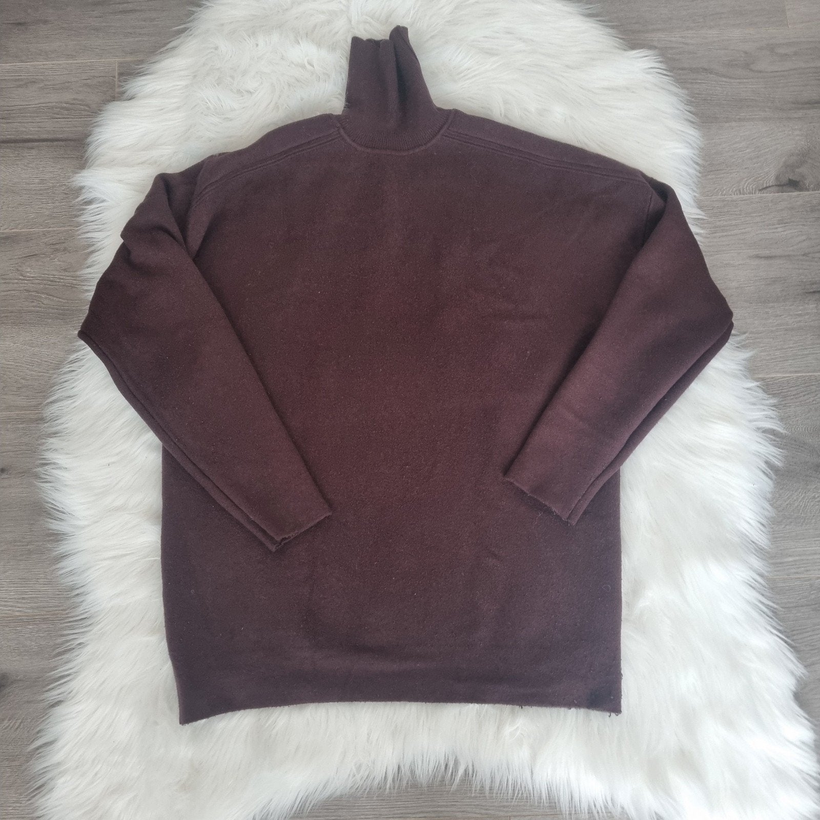 ZARA bordeauxrode / burgundijse heren coltrui – Maat M, Zara, Maat 48/50 (M), Ophalen of Verzenden, Gedragen
