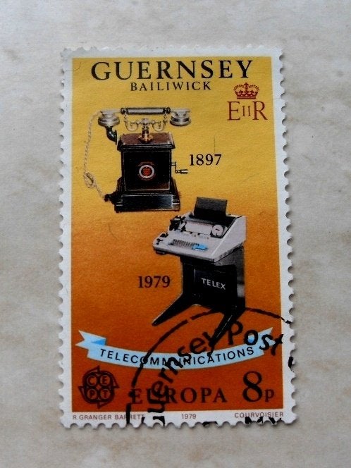Guerney 1979., Verzenden, Overige landen, Gestempeld