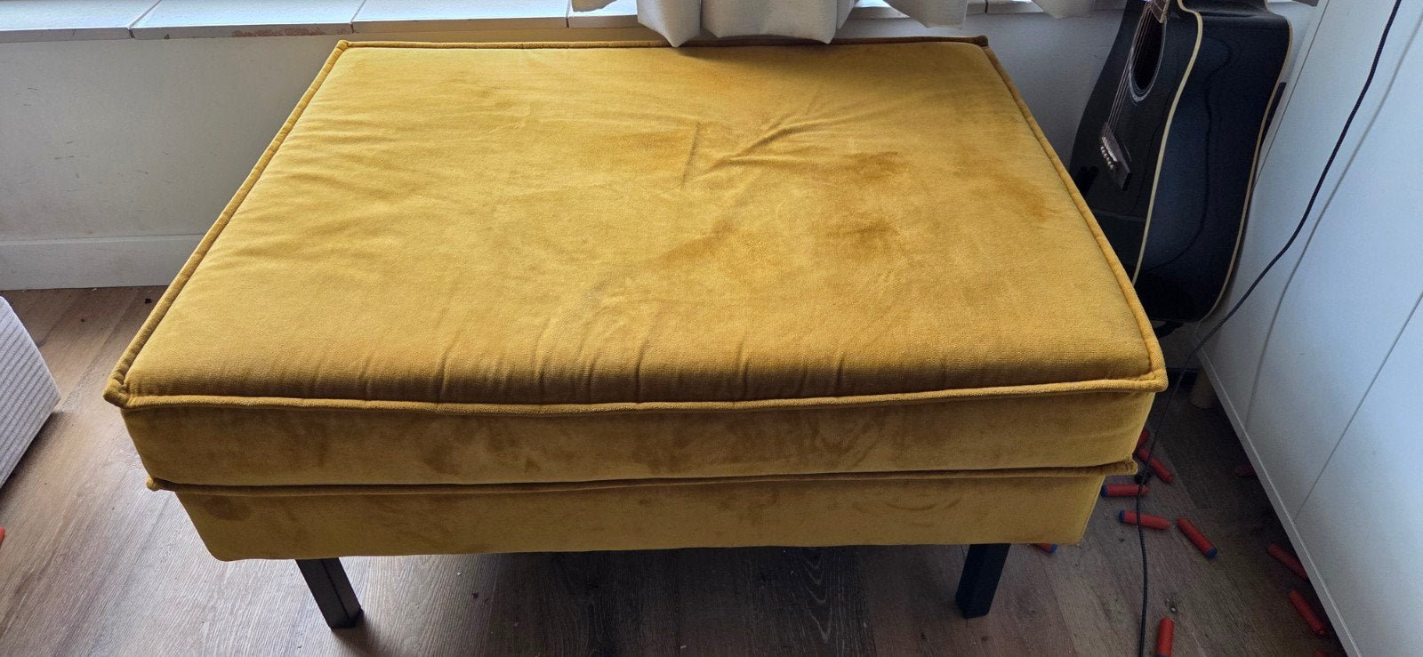 Hocker Sissy Boy okergeel, Ophalen, 50 tot 100 cm, 50 tot 100 cm, Zo goed als nieuw
