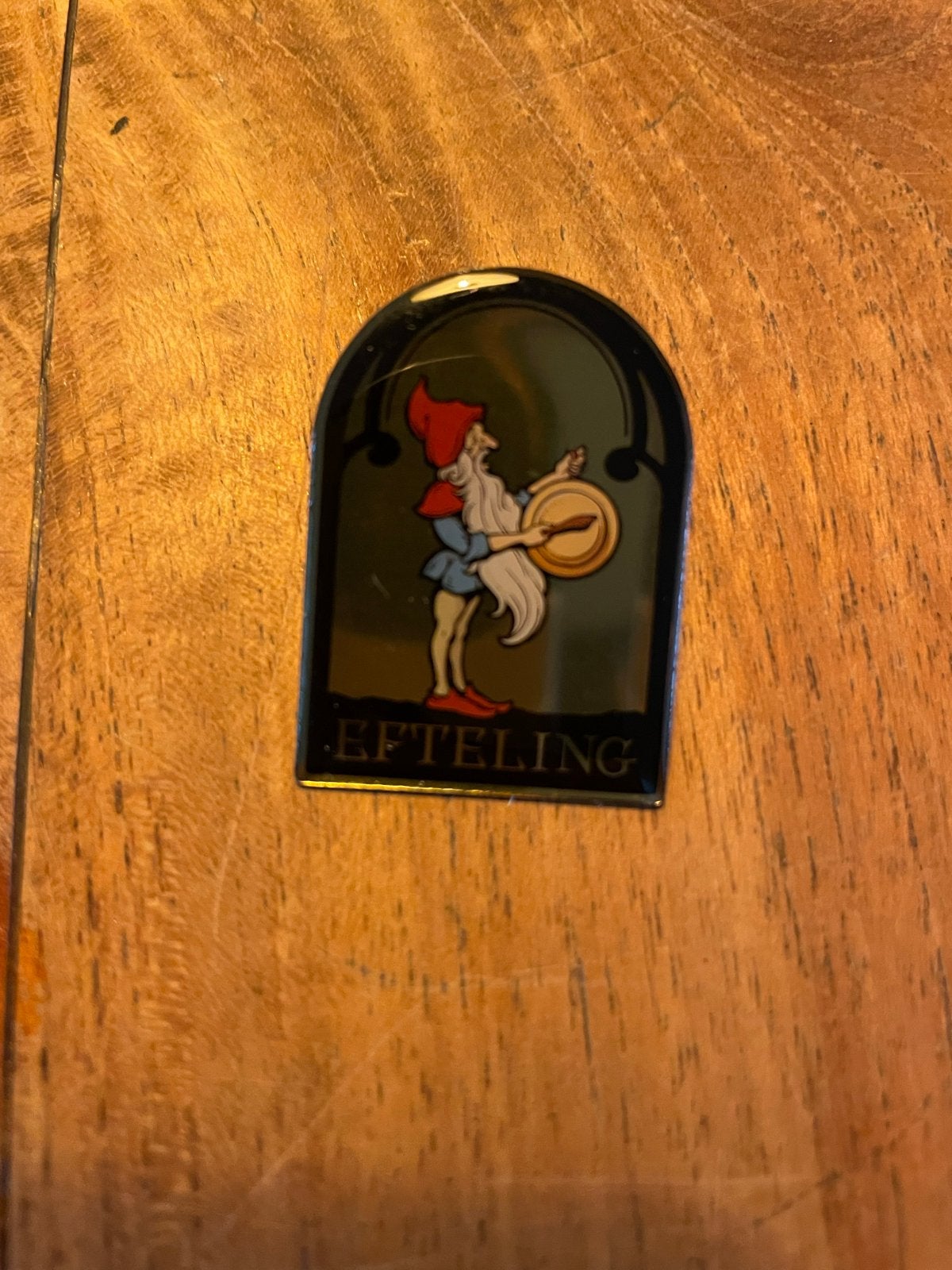 Efteling Pin Kabouter, Verzamelen, Ophalen of Verzenden, Gebruikt, Button of Speldje