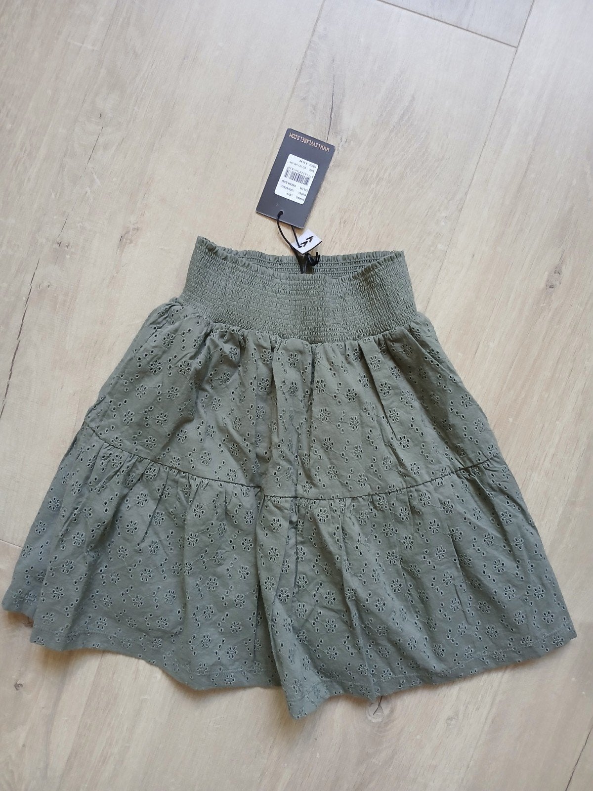 LEVV rok/zomerrok broderie 158/164=EU 14 NIEUW!, Meisje, Nieuw, Ophalen of Verzenden, Jurk of Rok