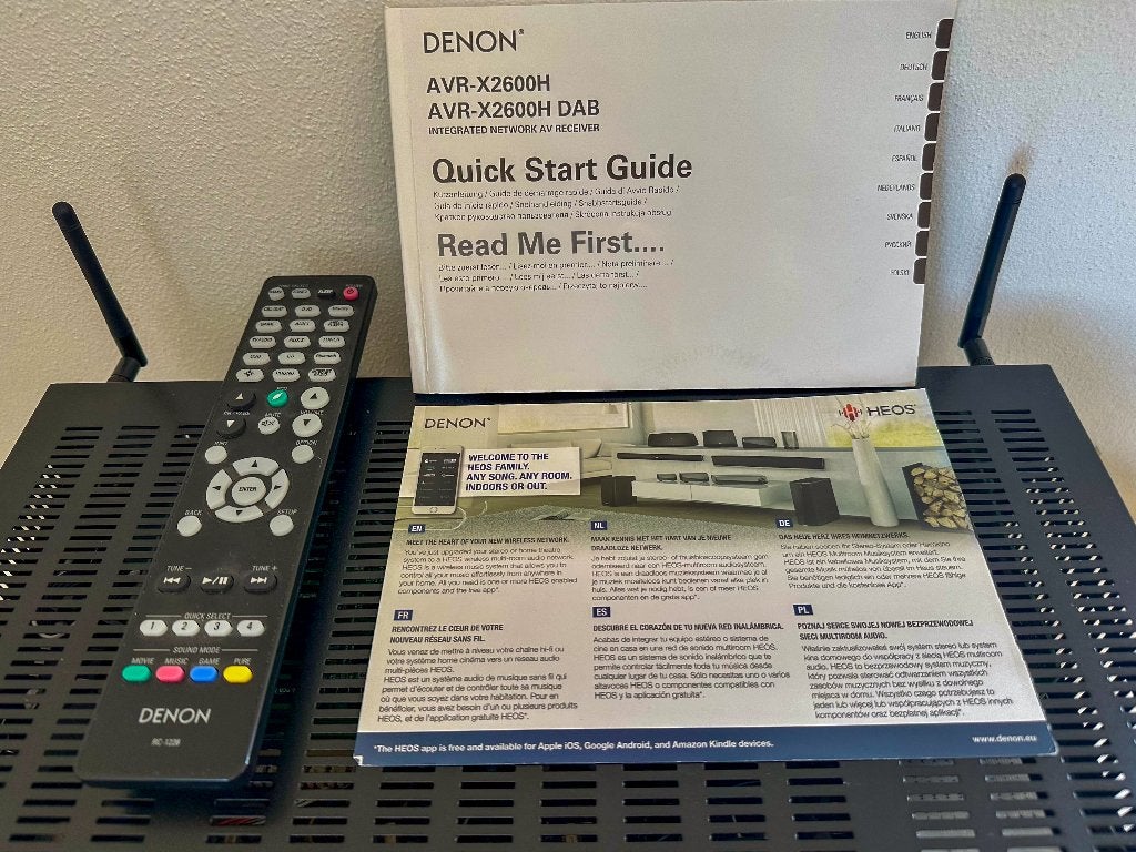 Denon AVR--X2600H, Ophalen, Gebruikt, Denon, 60 tot 120 watt