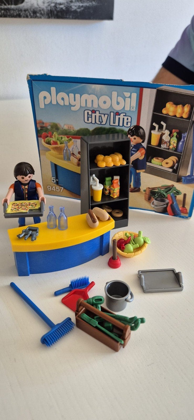Playmobil City Life 9457 Schoolkantine met accessoires, Complete set, Overige typen, Ophalen of Verzenden, Zo goed als nieuw