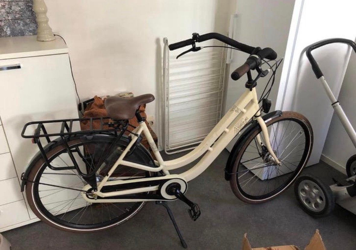 Mamafiets met achterzitje Yepp, Ophalen, 1 zitje, Gebruikt, Overige merken