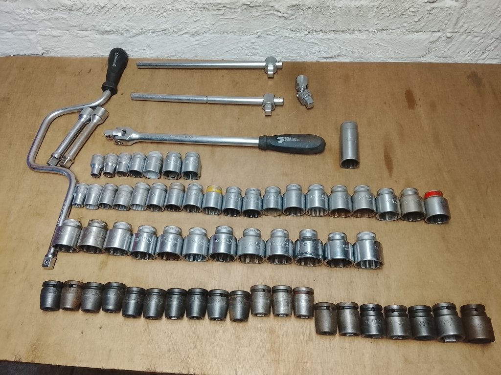 Stahlwille 1/2" doppen e.d., Verzenden, Gebruikt