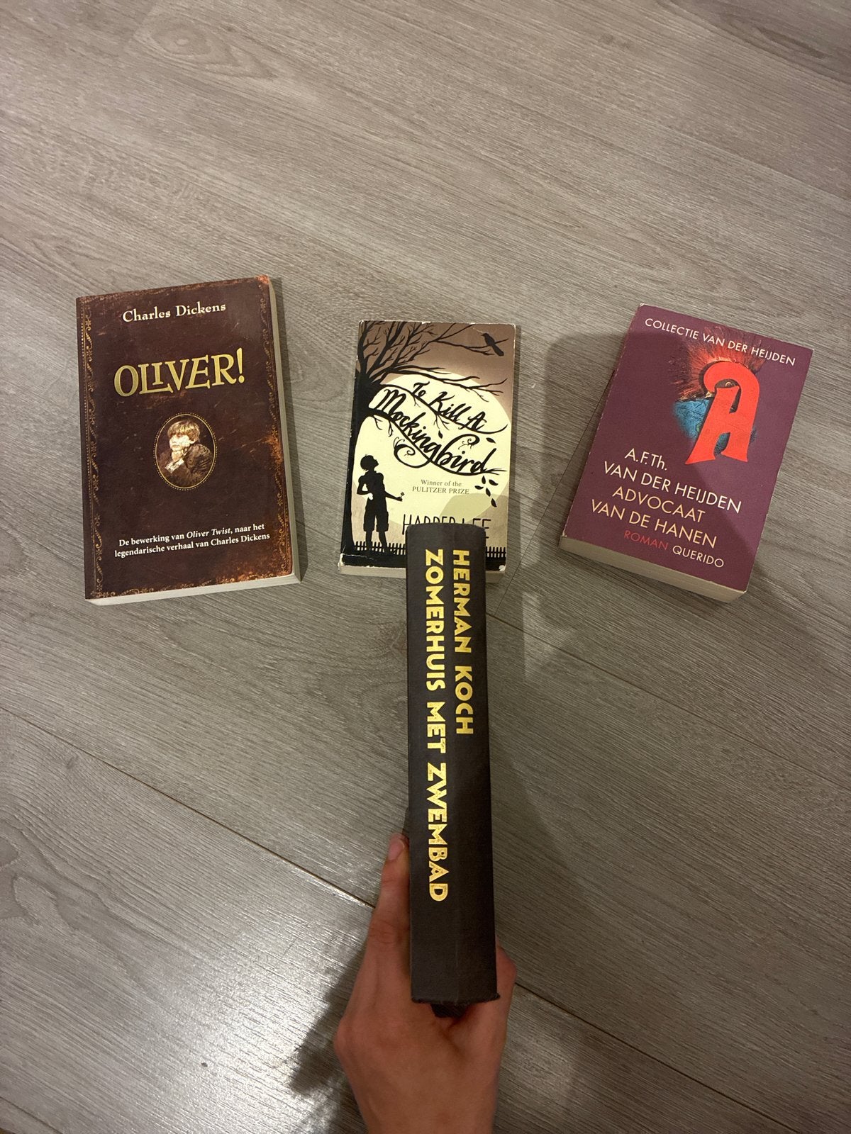 Boekenpakket: Oliver!, To Kill a Mockingbird, Zomerhuis, Ophalen of Verzenden, Gelezen, Nederland