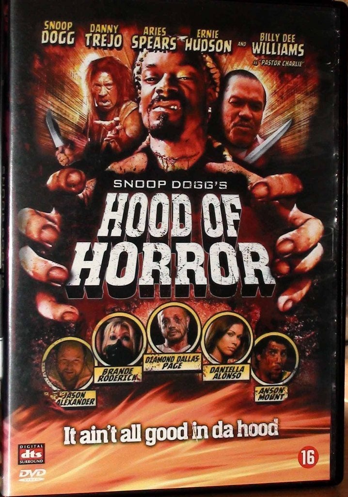 dvd hood of horror, Cd's en Dvd's, Dvd's | Horror, Engels, Vanaf 16 jaar, Nederlands, Overige genres