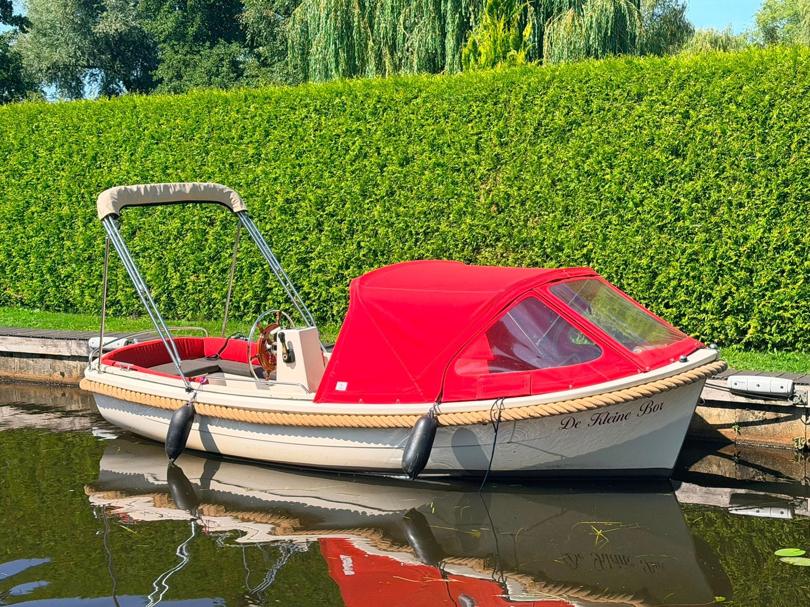 Adel sloep 530 / Vetus diesel motor/ Complete Sloep, Ophalen of Verzenden, Zo goed als nieuw, Diesel, Buiskap