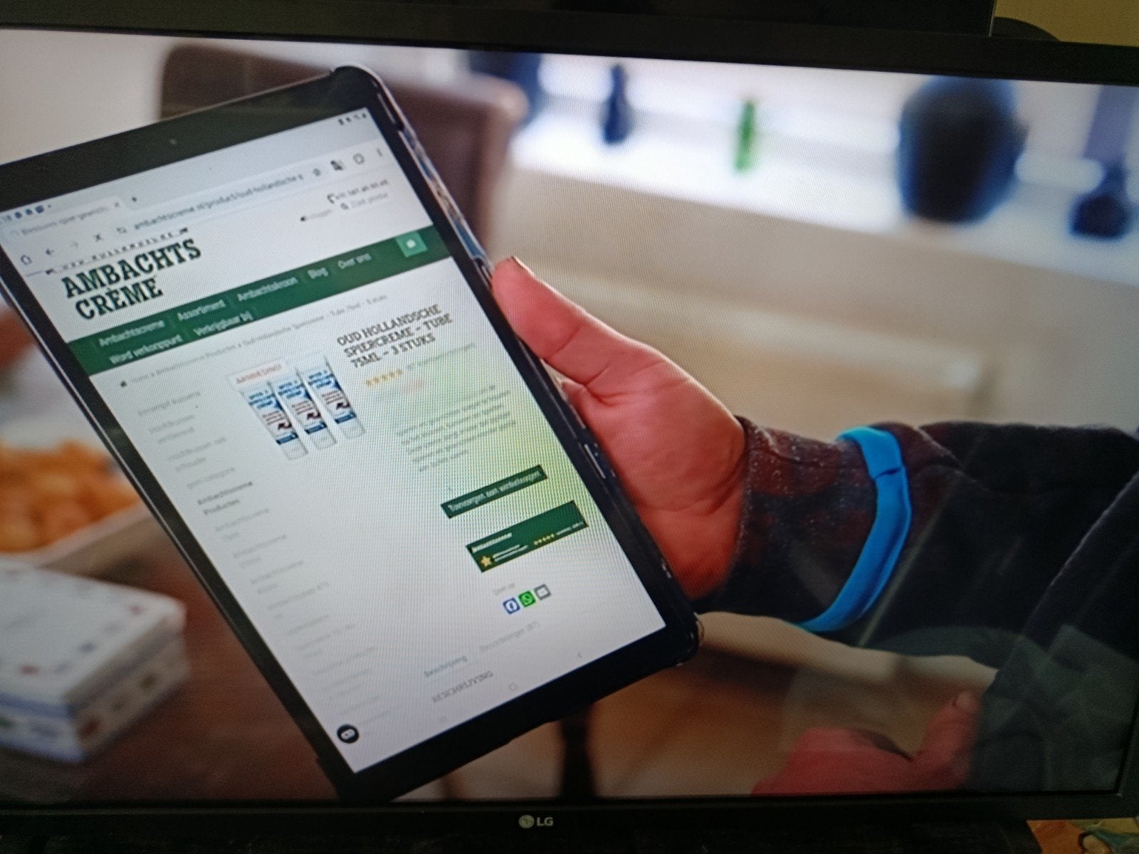 lg 32 inch smart tv, Audio, Tv en Foto, Televisies, Ophalen, Zo goed als nieuw, 50 Hz, LG