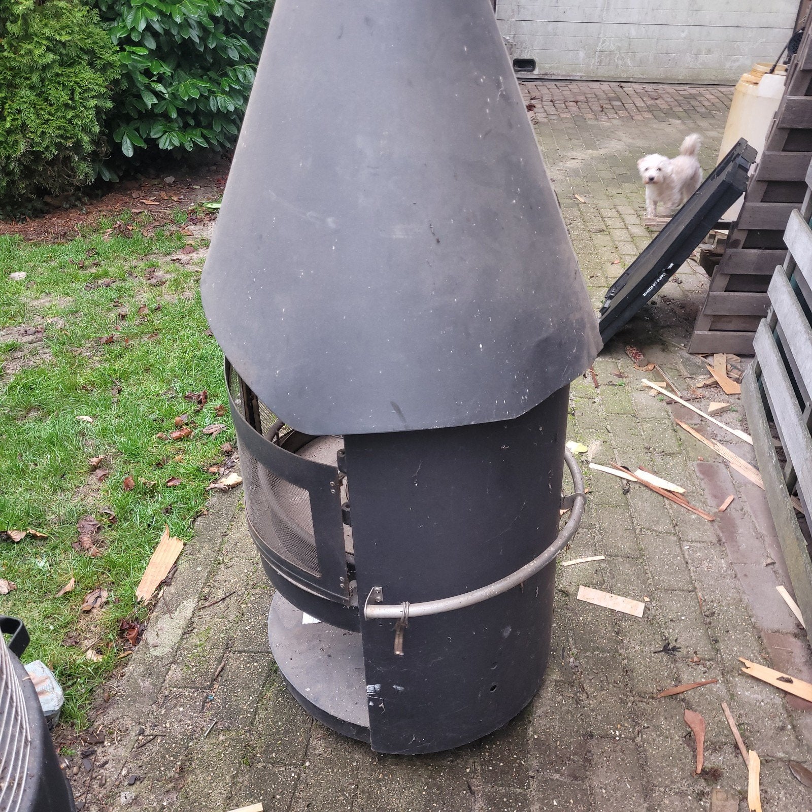 Terras kachel, Tuin en Terras, Tuinhaarden, Ophalen of Verzenden