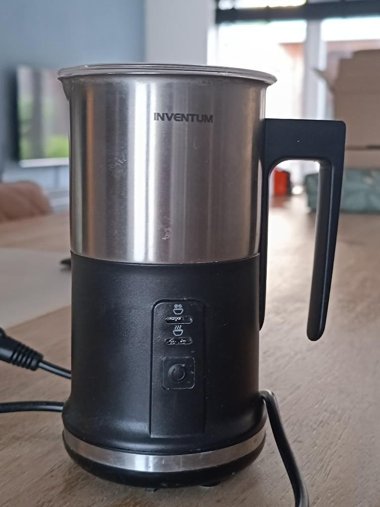 Inventum melkopschuimer, Witgoed en Apparatuur, Melkopschuimers, Ophalen, Zo goed als nieuw, Elektrische melkopschuimer