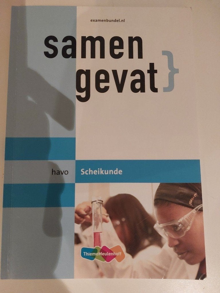 Samengevat Scheikunde HAVO, Ophalen of Verzenden, Zo goed als nieuw, HAVO, Scheikunde