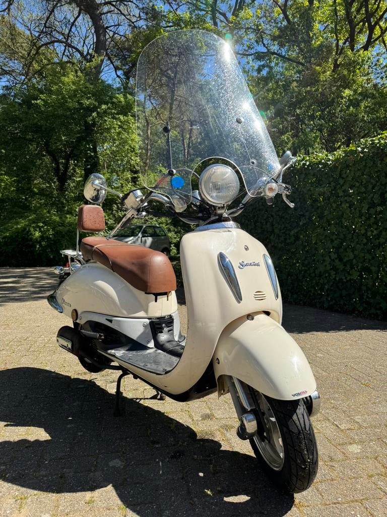 Santini grande retro scooter, Gebruikt, Benzine, Ophalen, Overige merken