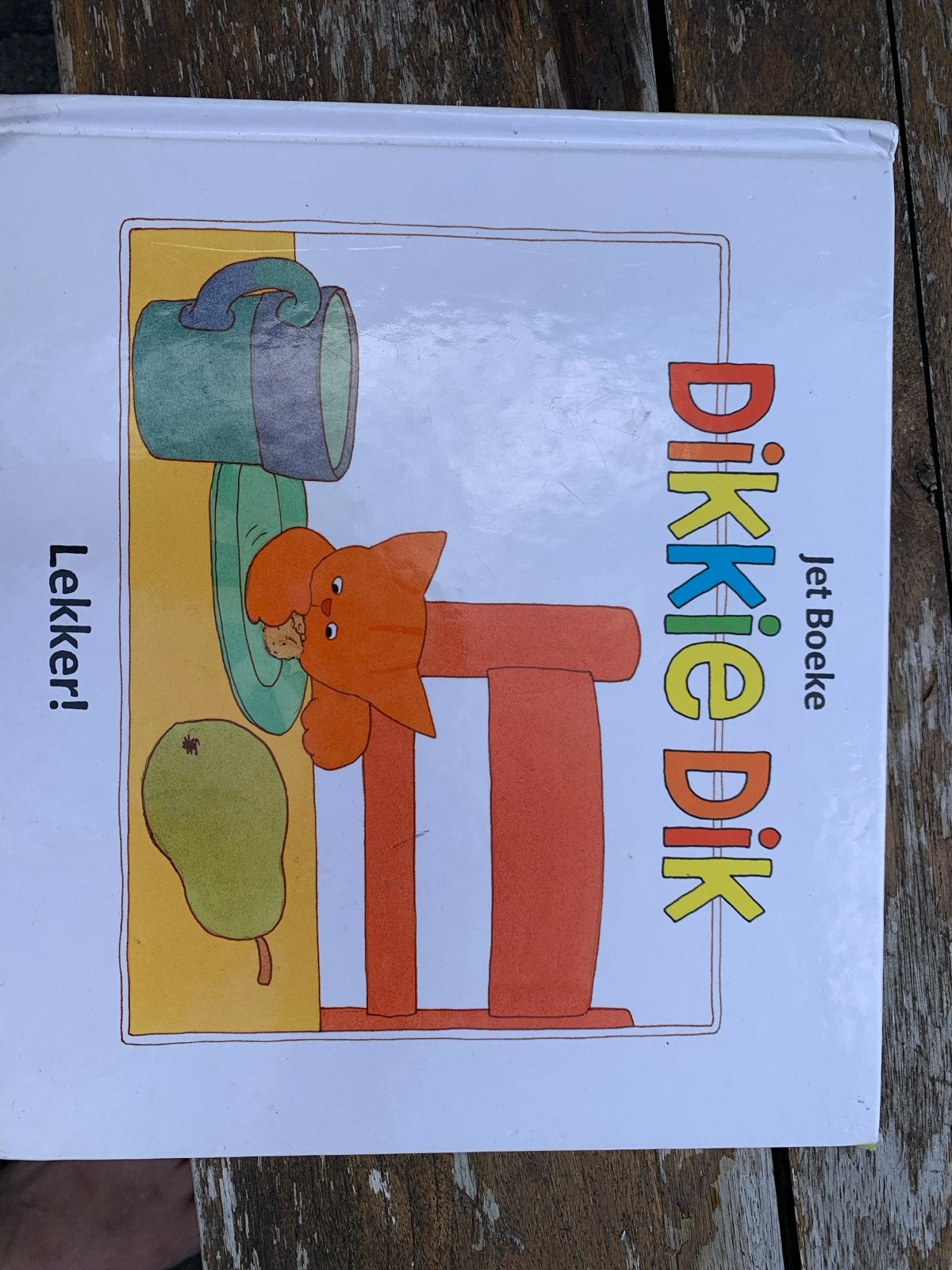 Dikkie Dik Lekker! - Jet Boeke (Kinderboek), Ophalen, Zo goed als nieuw, 1 tot 2 jaar