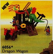 Lego Castle Dragon Masters 6056 Dragon Wagon, Lego, Ophalen of Verzenden, Zo goed als nieuw, Castle