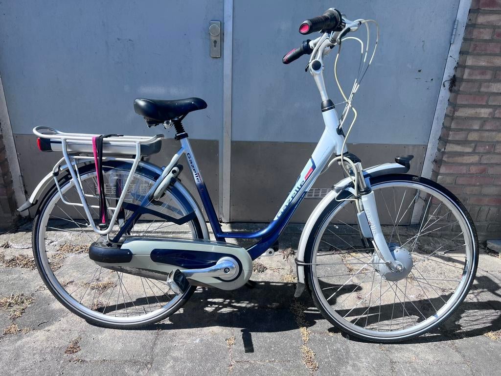 Mooi weinig gebruikte Gazelle elektrische damesfiets 53 cm, Fietsen en Brommers, 51 tot 55 cm, Ophalen of Verzenden, Zo goed als nieuw